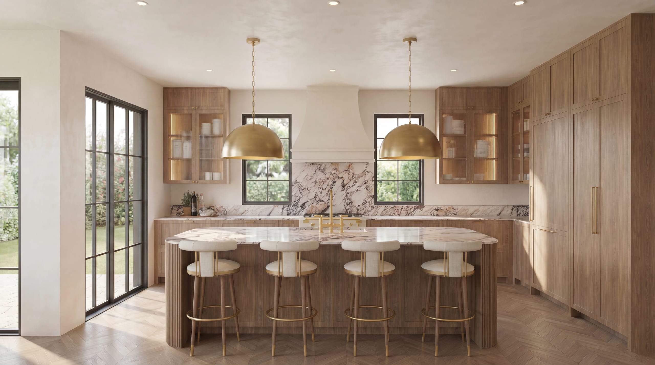 A DHRH residence in design and construction, shown as a rendering